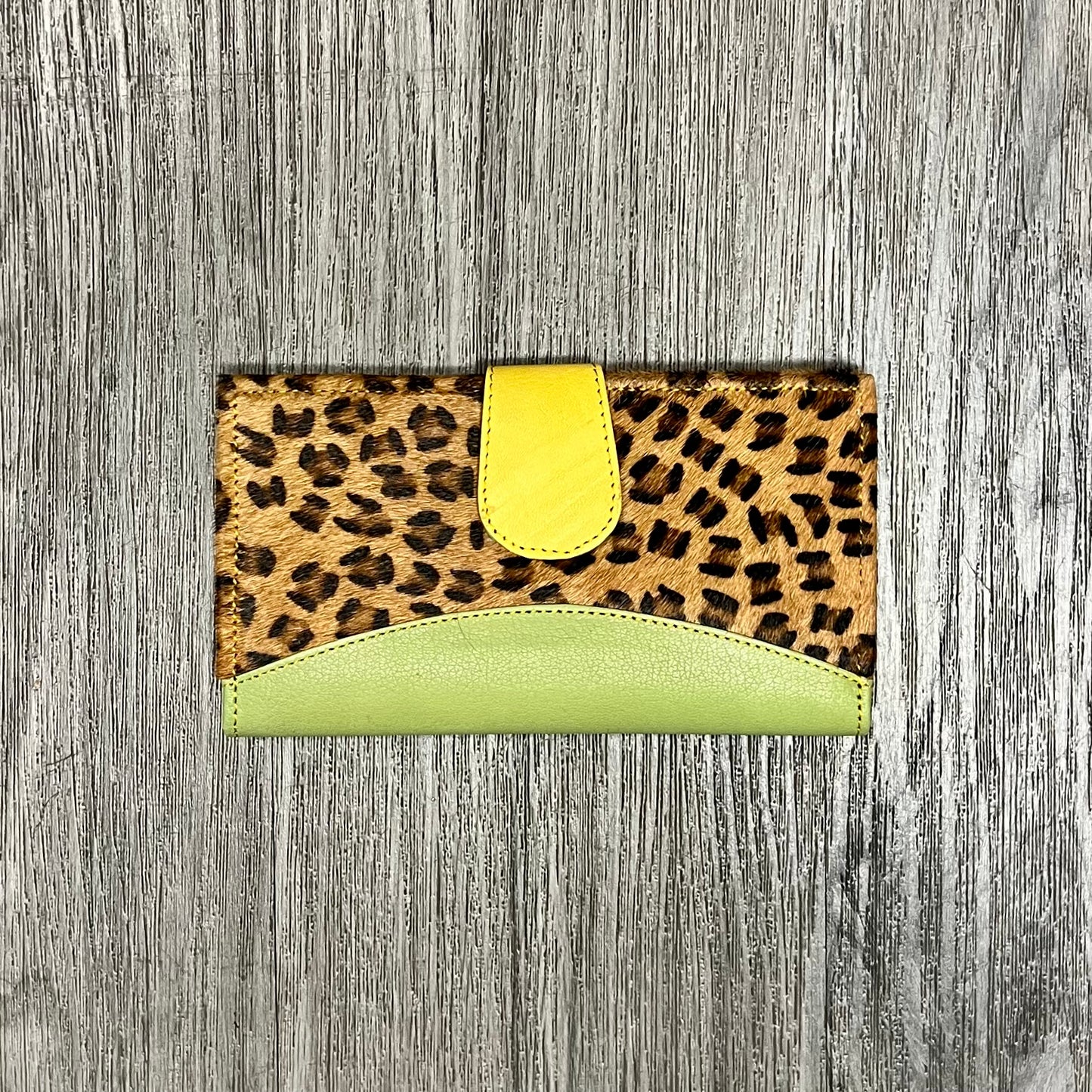 Bonnie Leather + Hair on Hide Wallet