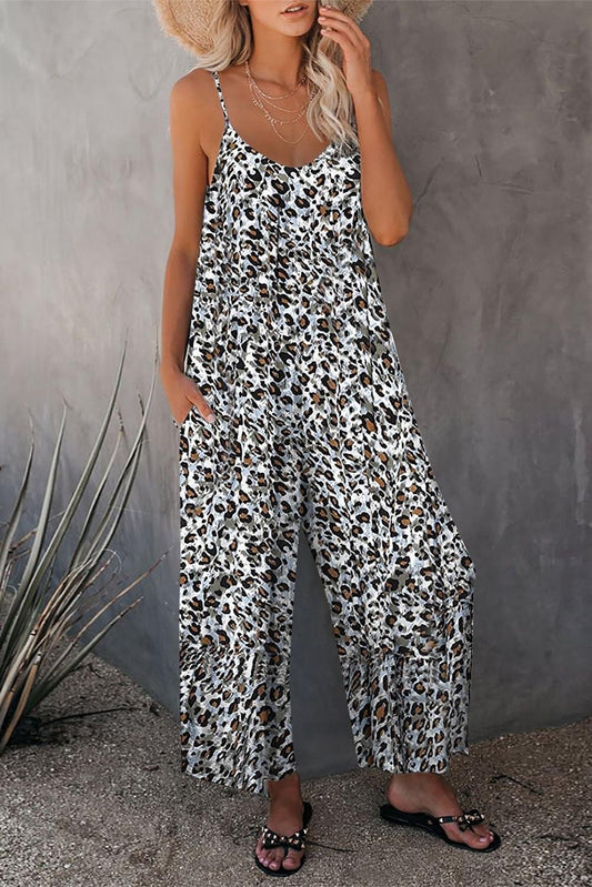 Audrey Leopard Jumpsuit