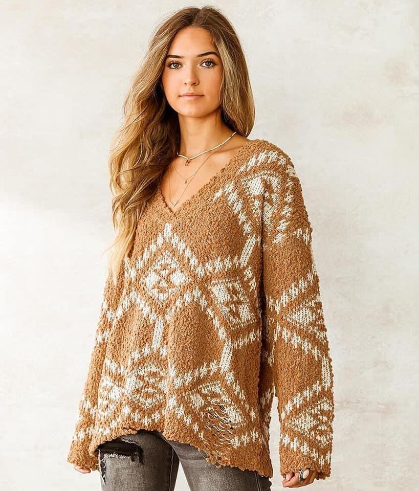 Tina Aztec Sweater