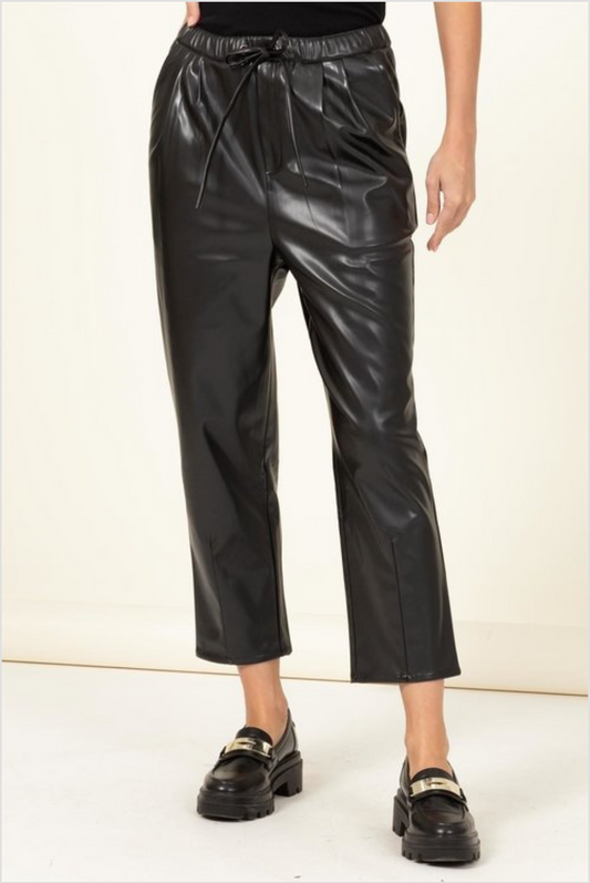 Morgan Pleather Pants