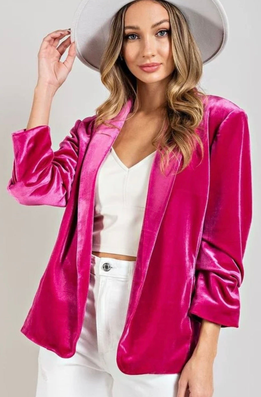 Tamara Velvet Blazer