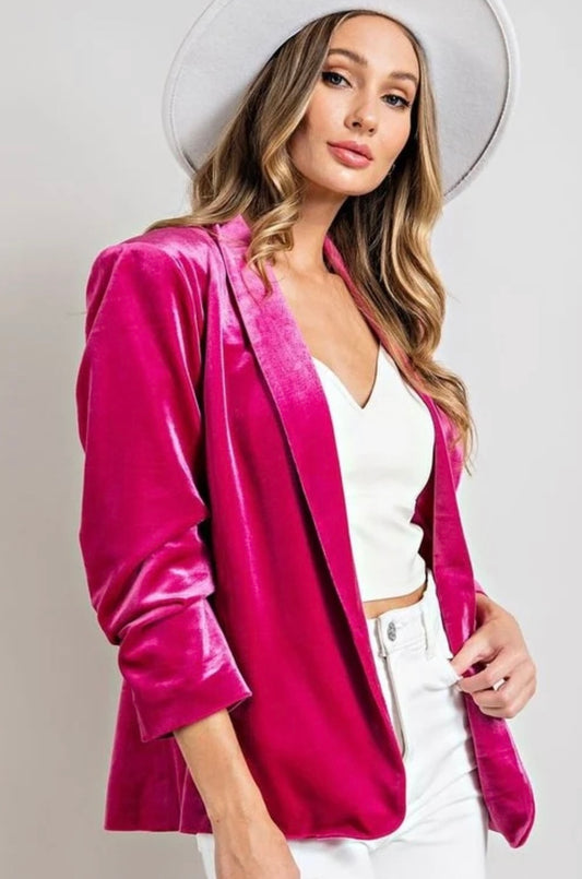 Tamara Velvet Blazer