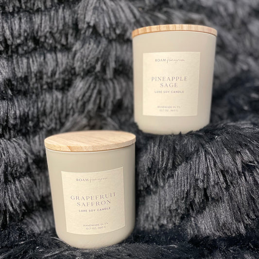 Oversized Luxe Soy Candles