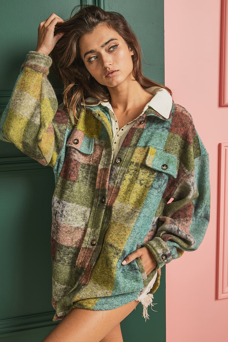 Betty Multicolor Shacket